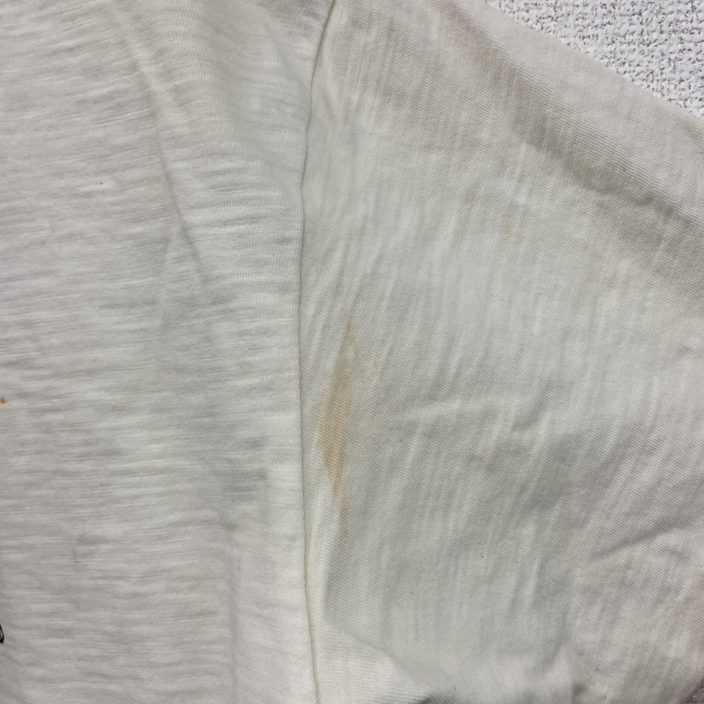 HUMAN MADE　ヒューマンメイド　半袖Tシャツ　染み込みプリント　白　ホワイト　Lサイズ