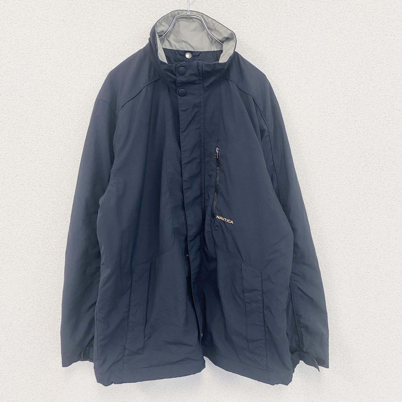 NAUTICA　ノーティカ　フルジップブルゾン　紺　ネイビー　Lサイズ
