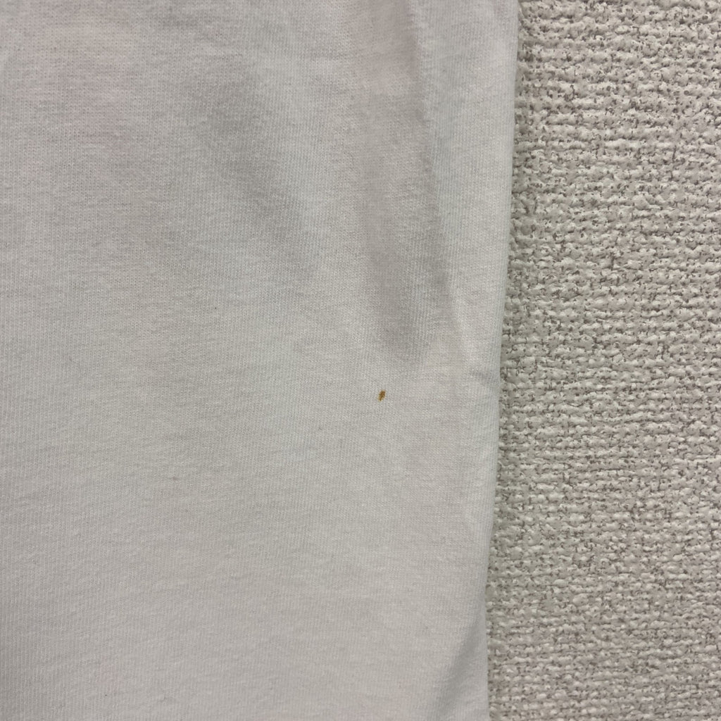 Hanes　ヘインズ　半袖プリントTシャツ　シングルステッチ　白　ホワイト　Mサイズ