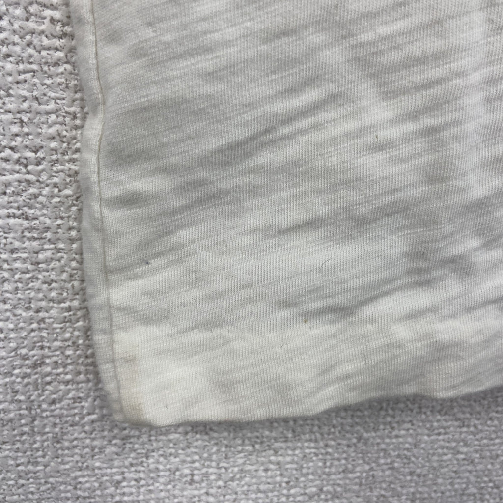 HUMAN MADE　ヒューマンメイド　半袖Tシャツ　染み込みプリント　白　ホワイト　Lサイズ