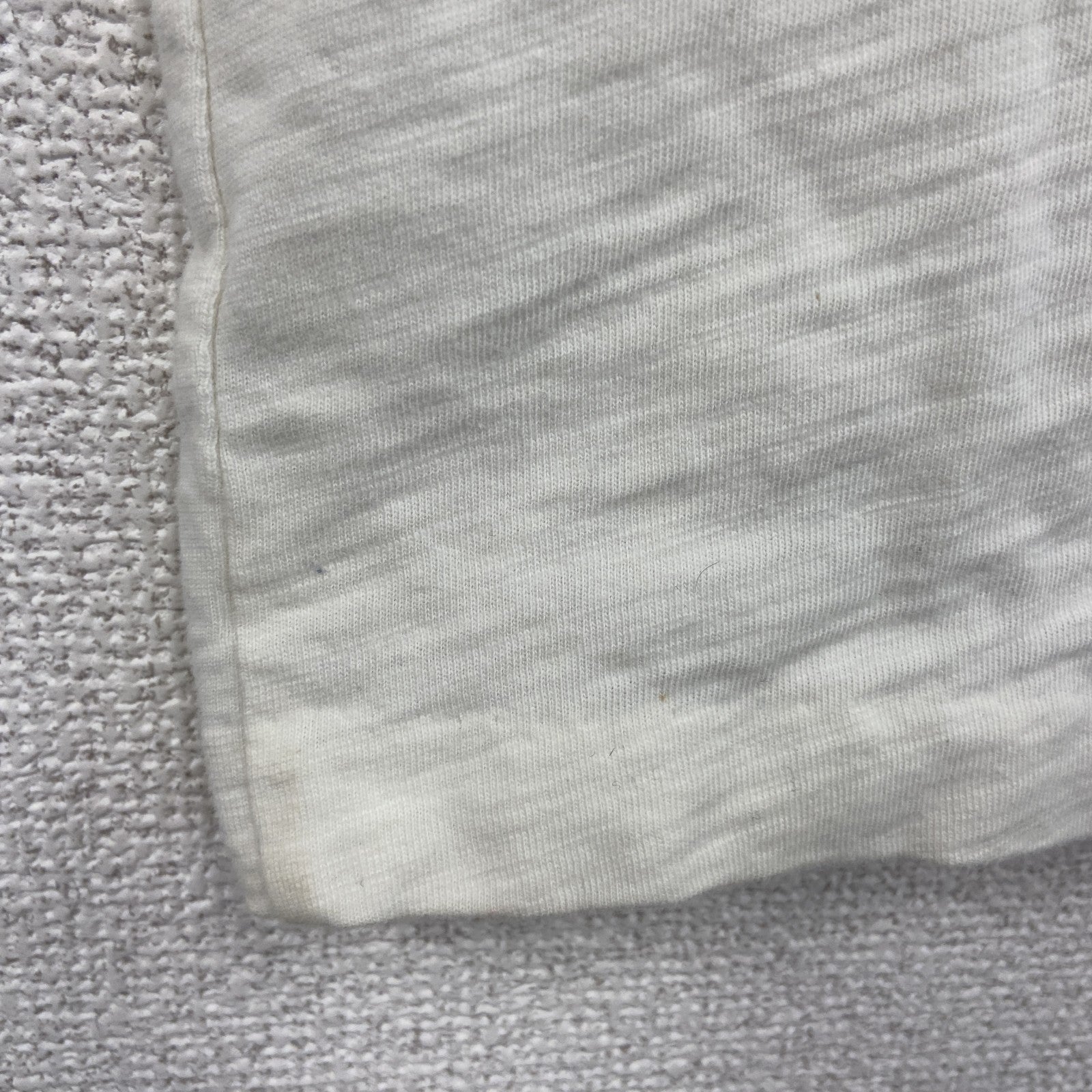HUMAN MADE　ヒューマンメイド　半袖Tシャツ　染み込みプリント　白　ホワイト　Lサイズ