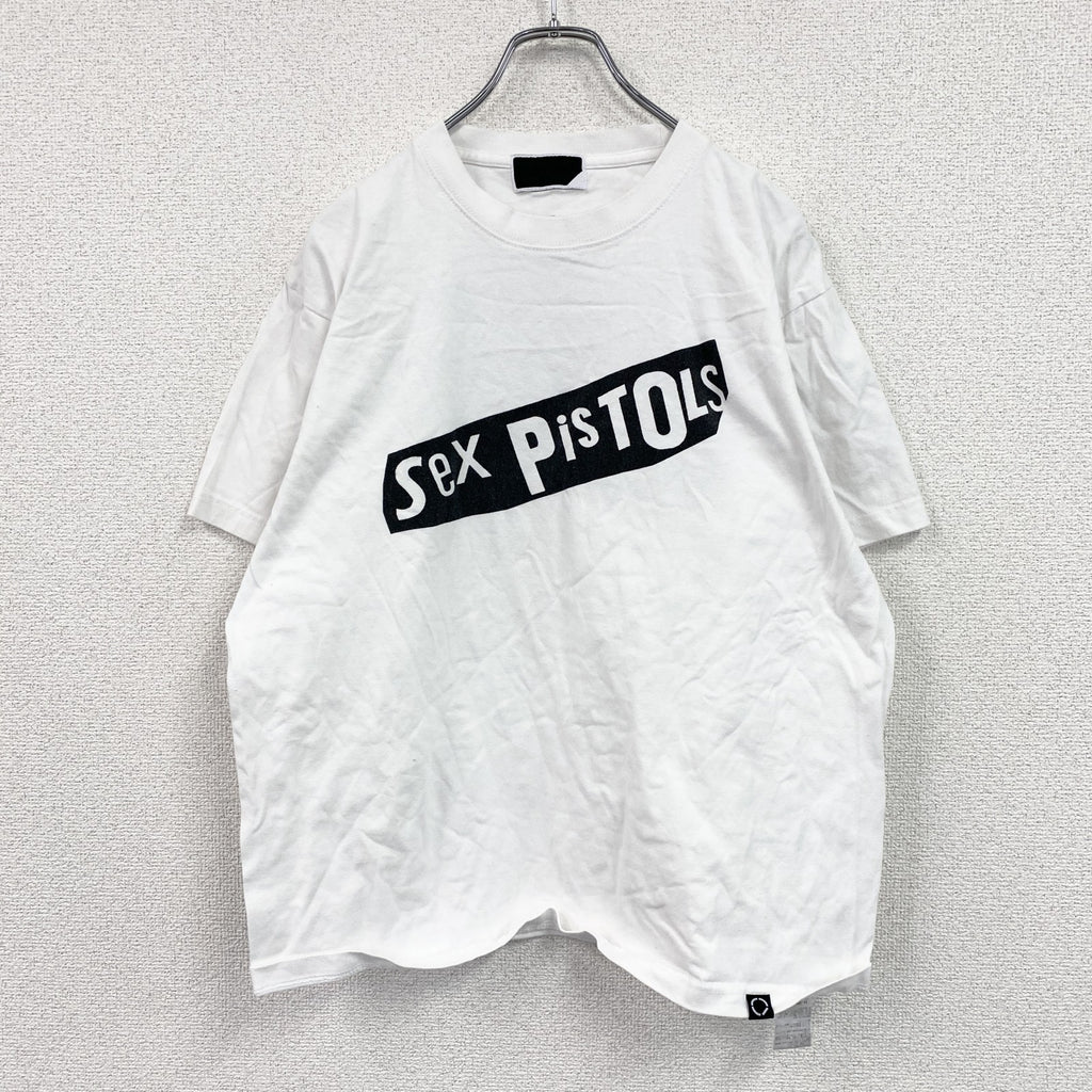 PHINGERIN　フィンガリン　Sex Pistols　セックスピストルズ　半袖プリントバンドTシャツ　白　ホワイト　Mサイズ