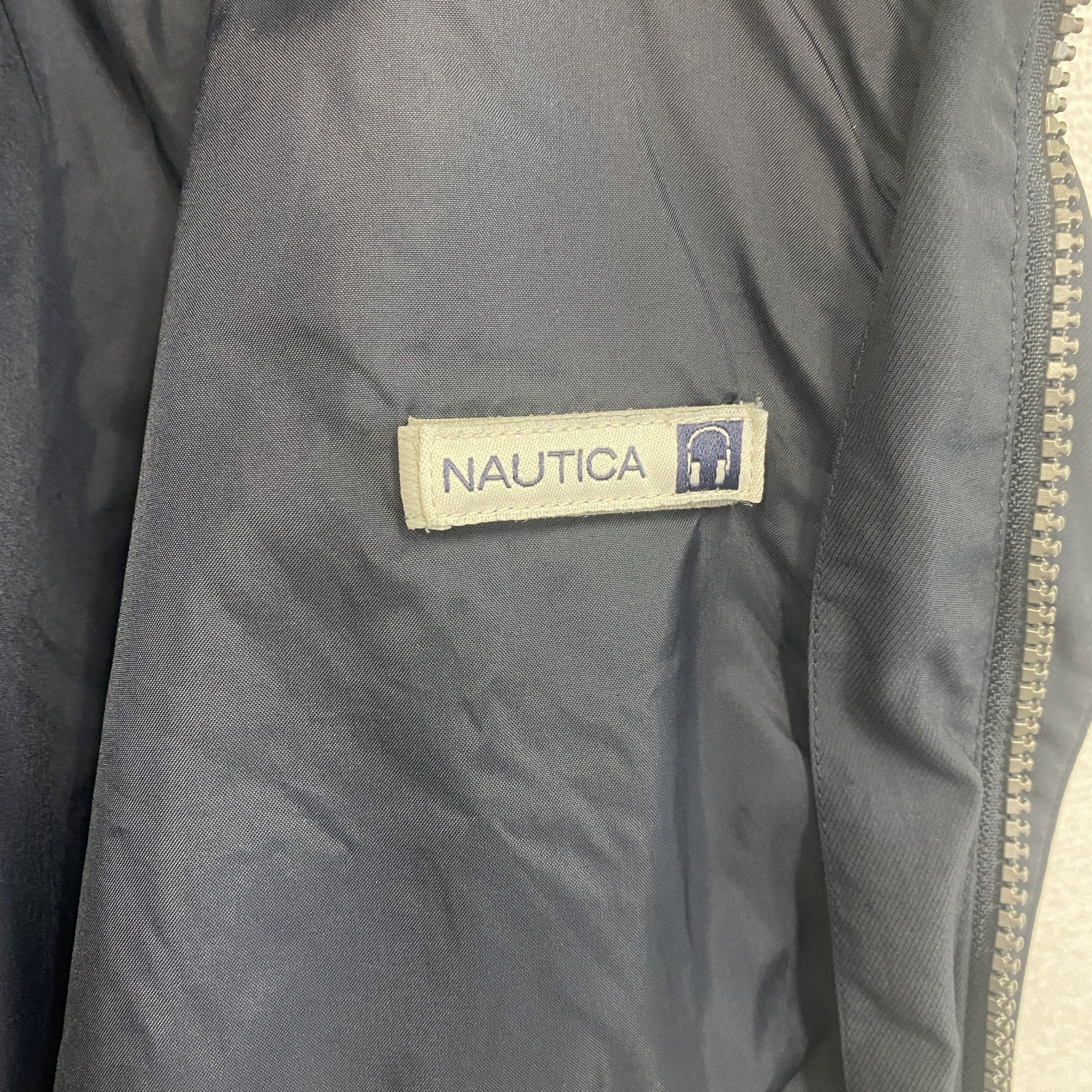 NAUTICA　ノーティカ　フルジップブルゾン　紺　ネイビー　Lサイズ