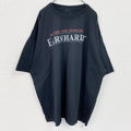 デイルアーンハート　半袖両面プリントTシャツ　レーサー　黒　ブラック