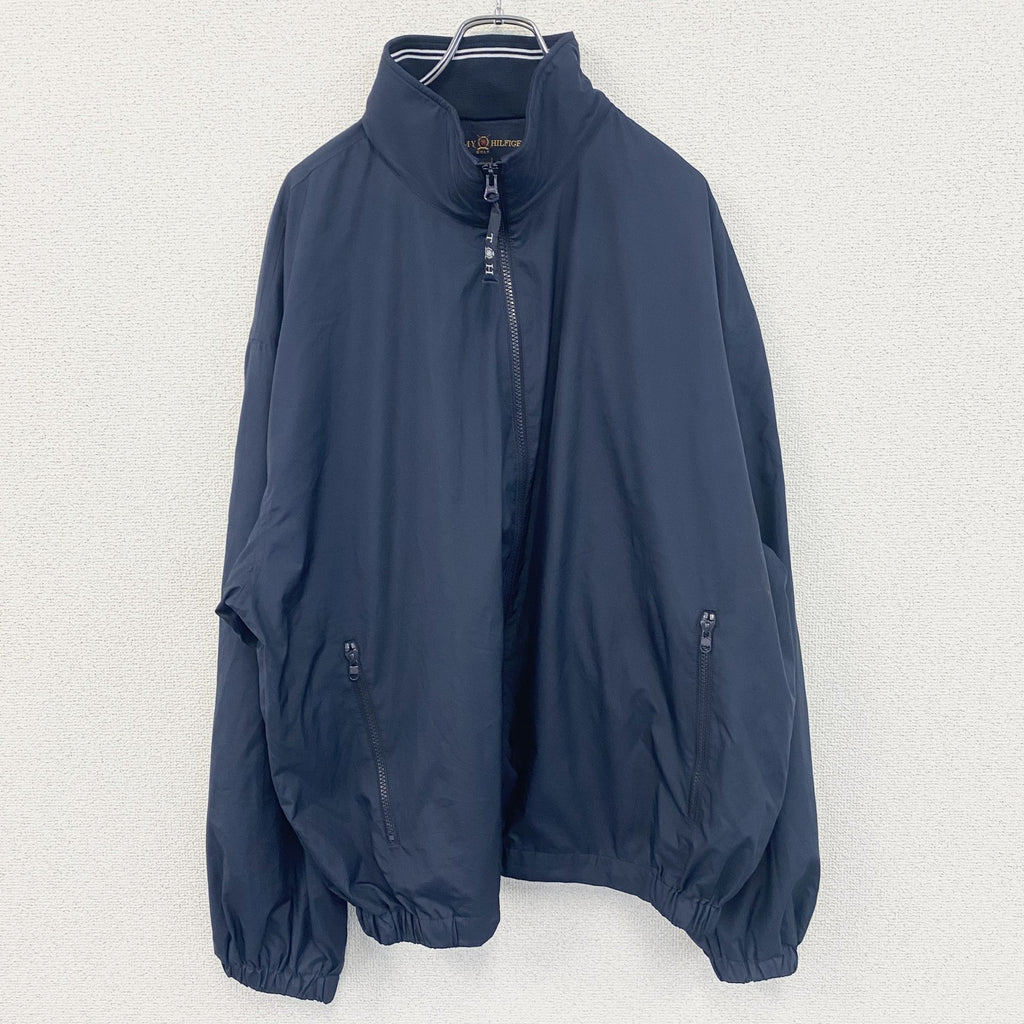 TOMMY HILFIGER　トミーヒルフィガー　フルジップブルゾン　紺　ネイビー　2XLサイズ