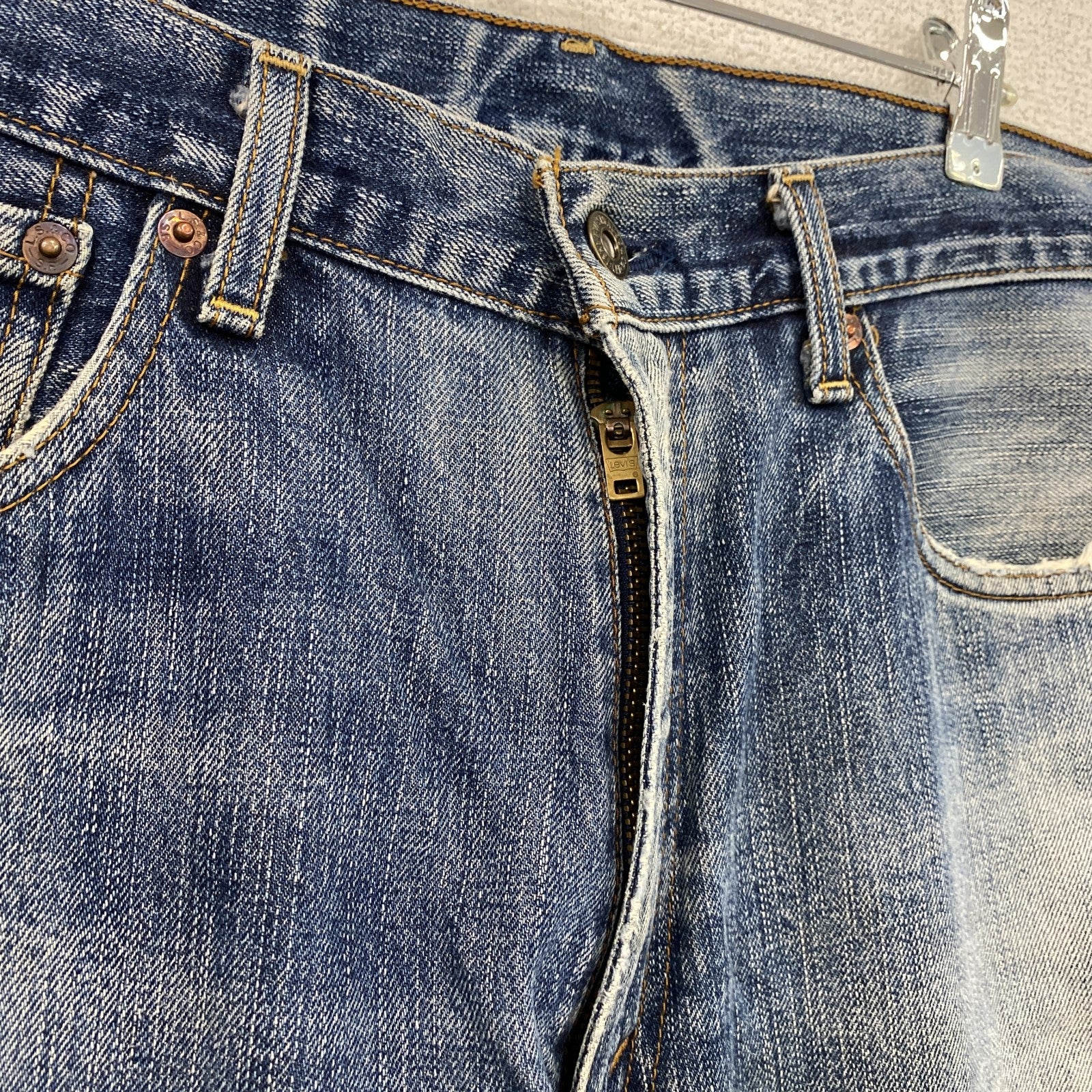 ～00s　Levi’ｓ　リーバイス　503　デニムパンツ/ジーンズ　ジップフライ　インディゴ　W34サイズ