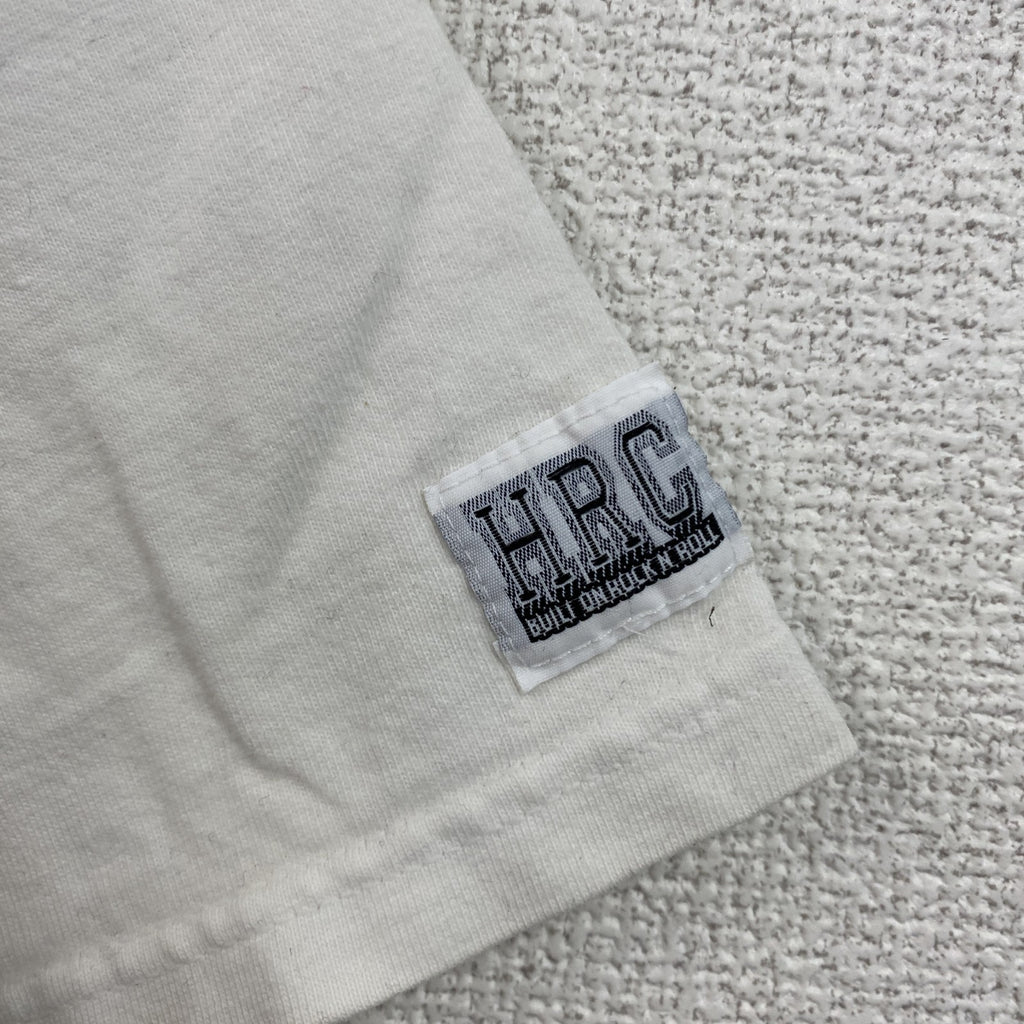 ～00s　Hard Rock Cafe　ハードロックカフェ　半袖プリントTシャツ　白　ホワイト　Lサイズ