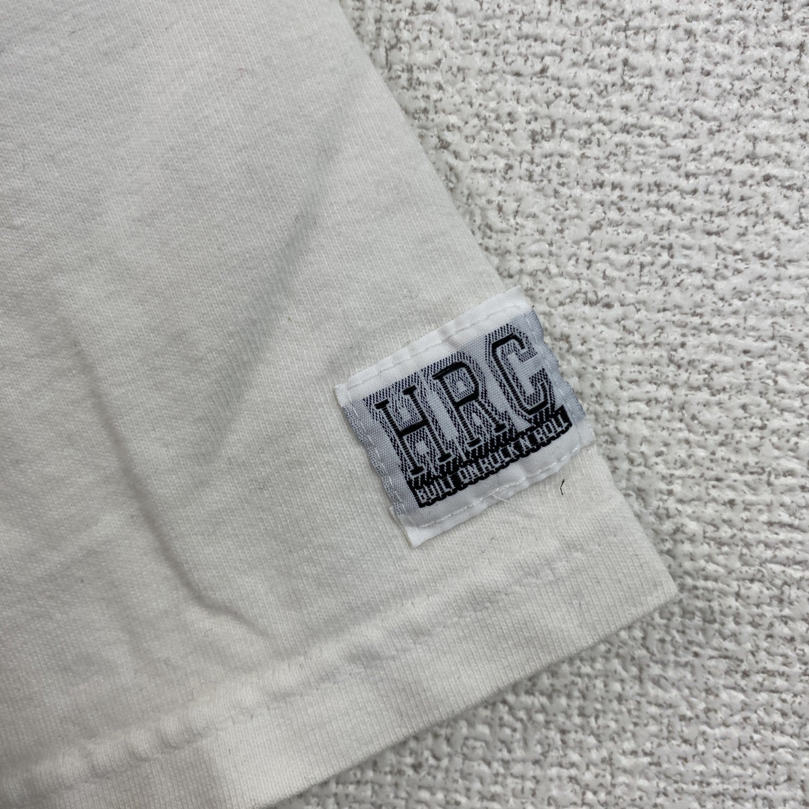～00s　Hard Rock Cafe　ハードロックカフェ　半袖プリントTシャツ　白　ホワイト　Lサイズ