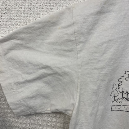 90s　WARNER　ワーナー　ルーニー・テューンズ　White House　半袖プリントTシャツ　ホワイト　Lサイズ