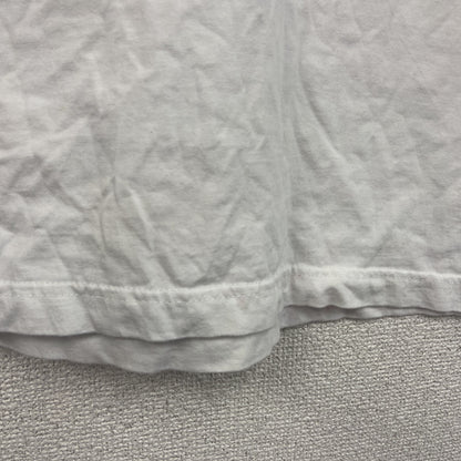 ～00s　adidas　アディダス　オリバー・カーン　半袖Tシャツ　人物T　ヴィンテージ　白　ホワイト　Mサイズ
