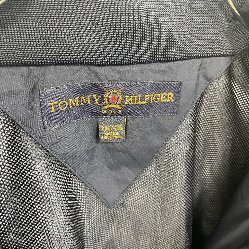 TOMMY HILFIGER　トミーヒルフィガー　フルジップブルゾン　紺　ネイビー　2XLサイズ