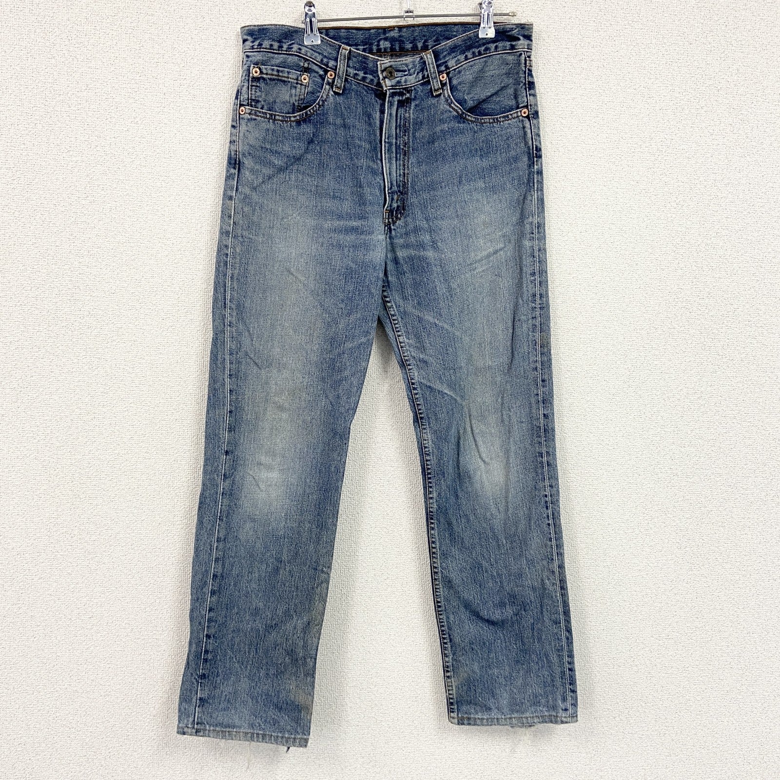 Levi's　リーバイス　502　デニムパンツ/ジーンズ　ジップフライ　縦落ち　インディゴ　W33サイズ
