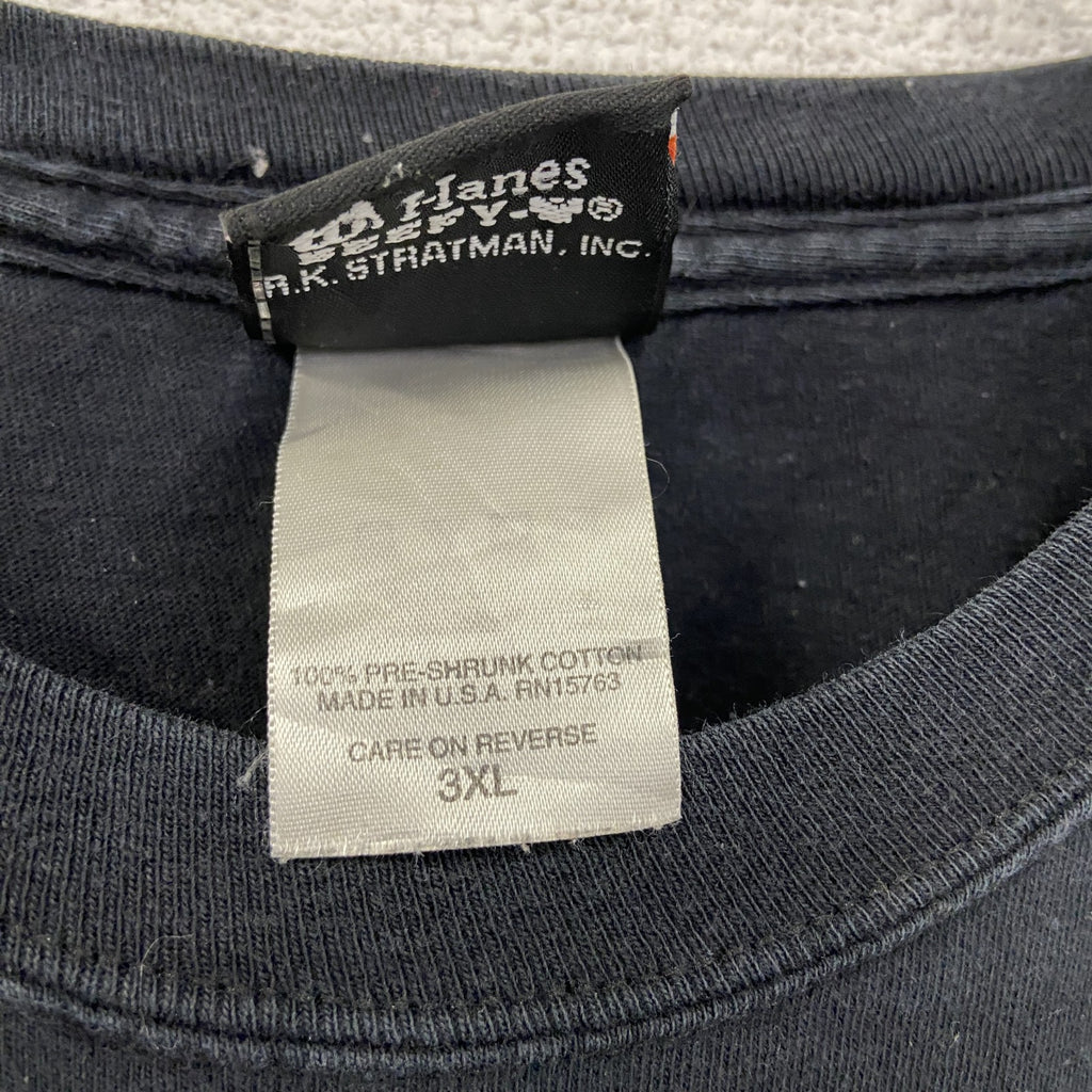 HARLEY DAVIDSON　ハーレーダビッドソン　半袖Tシャツ　漢字プリント　黒　ブラック　3XLサイズ