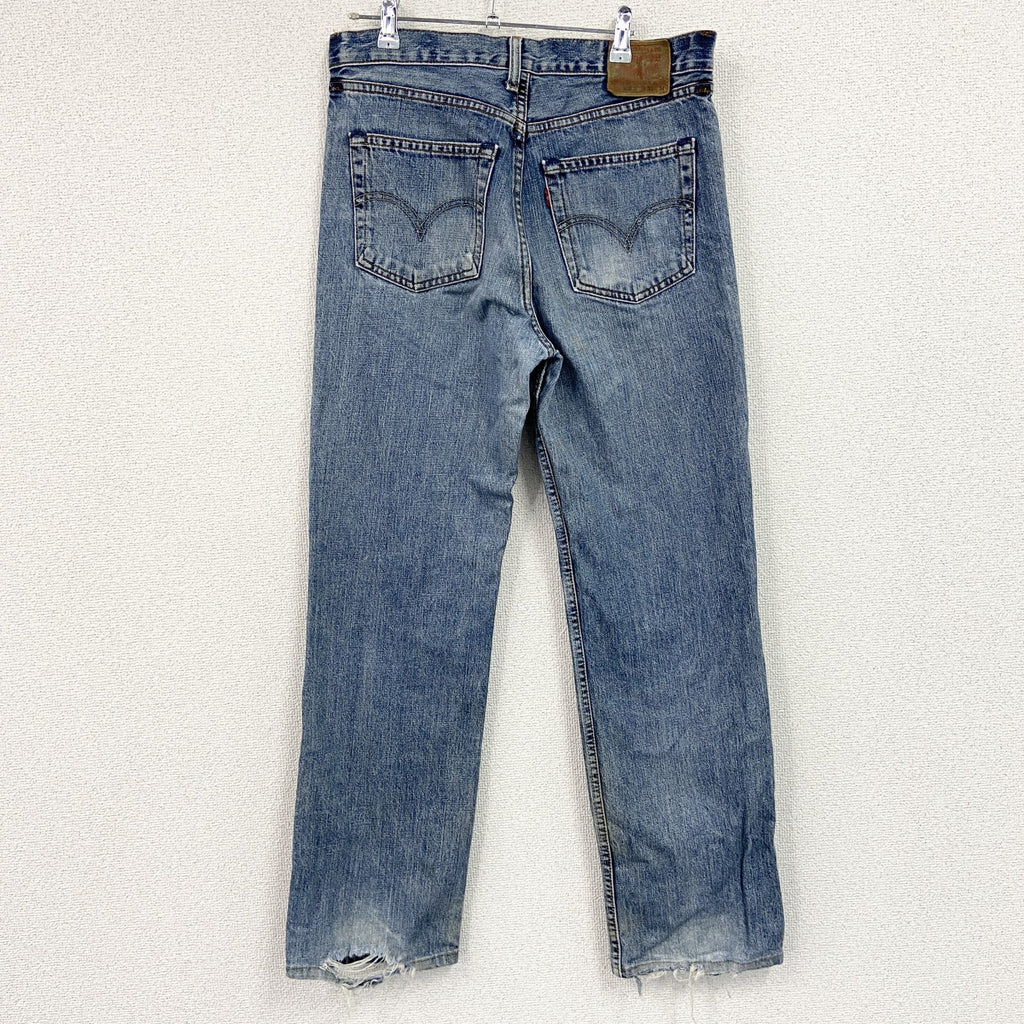 Levi's　リーバイス　502　デニムパンツ/ジーンズ　ジップフライ　縦落ち　インディゴ　W33サイズ