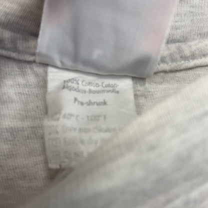 90s　Hanes　ヘインズ　半袖Tシャツ　アニマルT　テディベア　ヴィンテージ　　霜降りグレー　Lサイズ