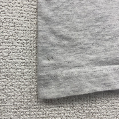 90s　Hanes　ヘインズ　半袖Tシャツ　アニマルT　テディベア　ヴィンテージ　　霜降りグレー　Lサイズ