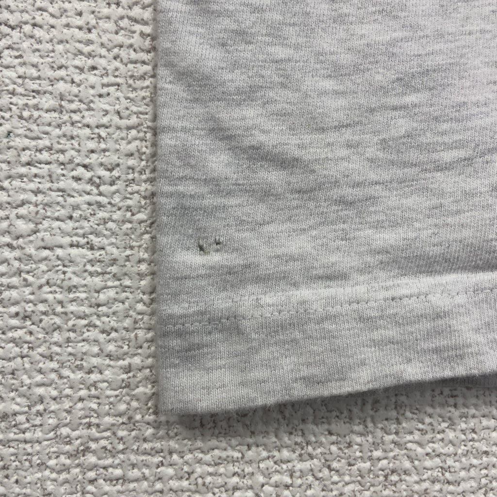 90s　Hanes　ヘインズ　半袖Tシャツ　アニマルT　テディベア　ヴィンテージ　　霜降りグレー　Lサイズ