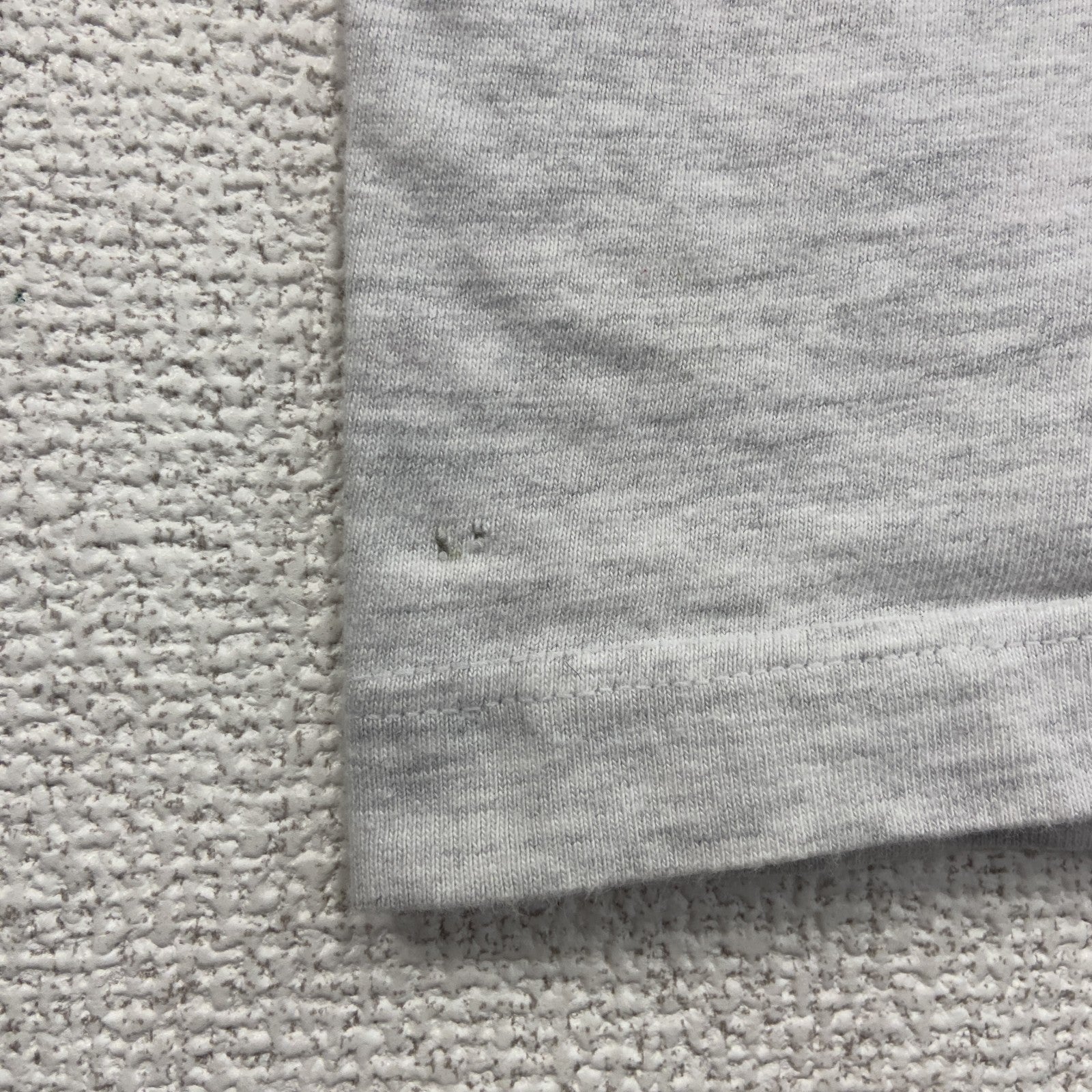 90s　Hanes　ヘインズ　半袖Tシャツ　アニマルT　テディベア　ヴィンテージ　　霜降りグレー　Lサイズ