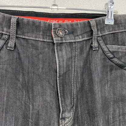 EDWIN　エドウィン　デニムパンツ/ジーンズ　ジップフライ　黒　ブラック　36サイズ
