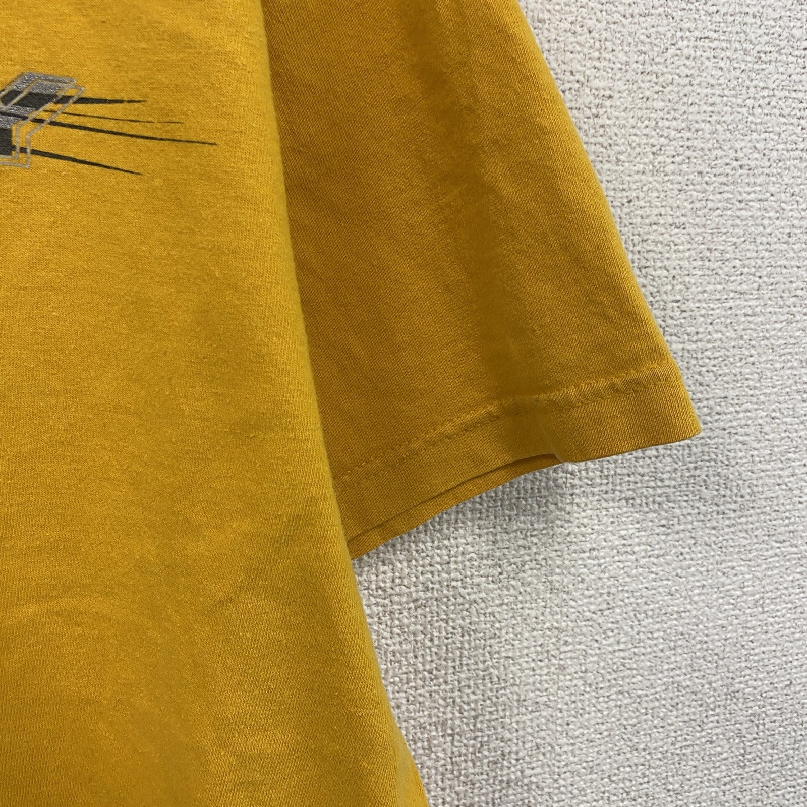 00s　OAKLEY　オークリー　半袖プリントTシャツ　ヴィンテージ　黄　イエロー　Lサイズ