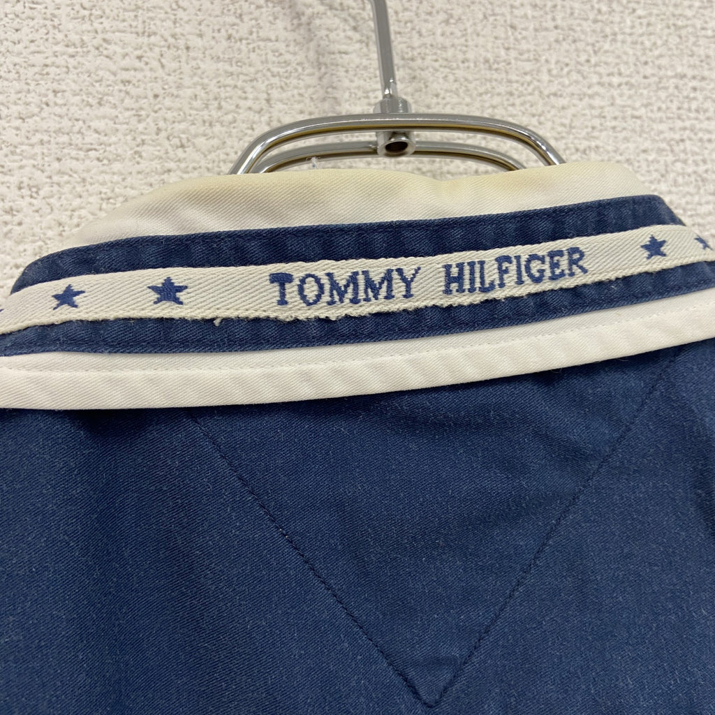 TOMMY HILFIGER　トミーヒルフィガー　半袖シャツ　ボーダー柄　マルチカラー　XLサイズ