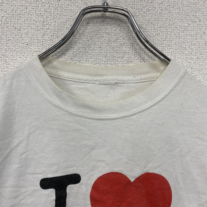 I♡NY　アイラブニューヨーク　半袖プリントTシャツ　白　ホワイト