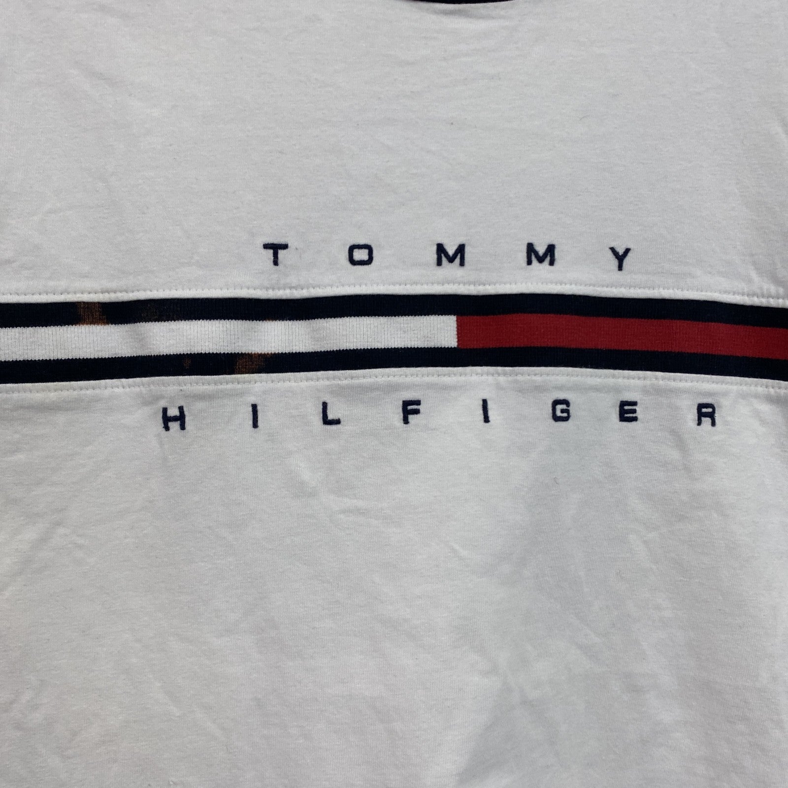 TOMMY HILFIGER　トミーヒルフィガー　半袖Tシャツ　白　ホワイト　Lサイズ