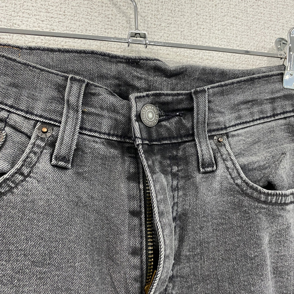 Levi's　リーバイス　502　デニムパンツ/ジーンズ　ジップフライ　黒　ブラック　W28サイズ