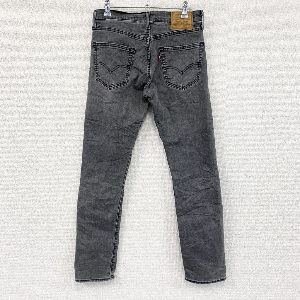 Levi's　リーバイス　502　デニムパンツ/ジーンズ　ジップフライ　黒　ブラック　W28サイズ