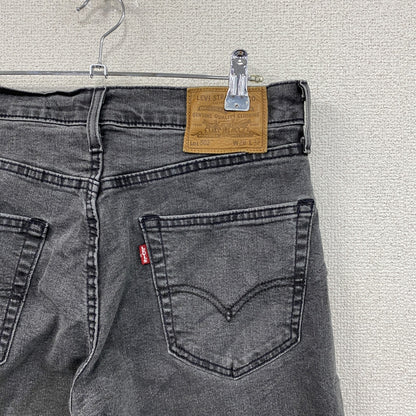 Levi's　リーバイス　502　デニムパンツ/ジーンズ　ジップフライ　黒　ブラック　W28サイズ