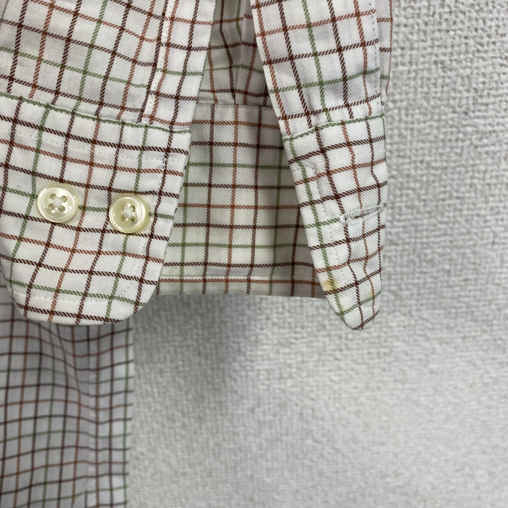 RALPH LAUREN　ラルフローレン　長袖ボタンダウンシャツ　チェック柄　マルチカラー　16 1/2サイズ