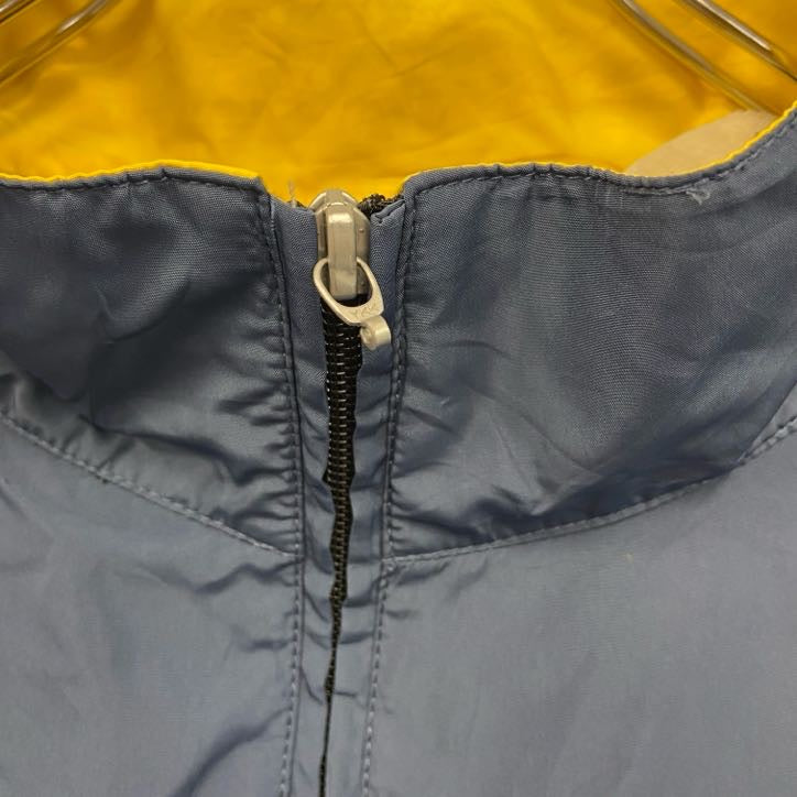 古着 used　Champion　チャンピオン　フルジップナイロンジャケット　紺　ネイビー　2XLサイズ