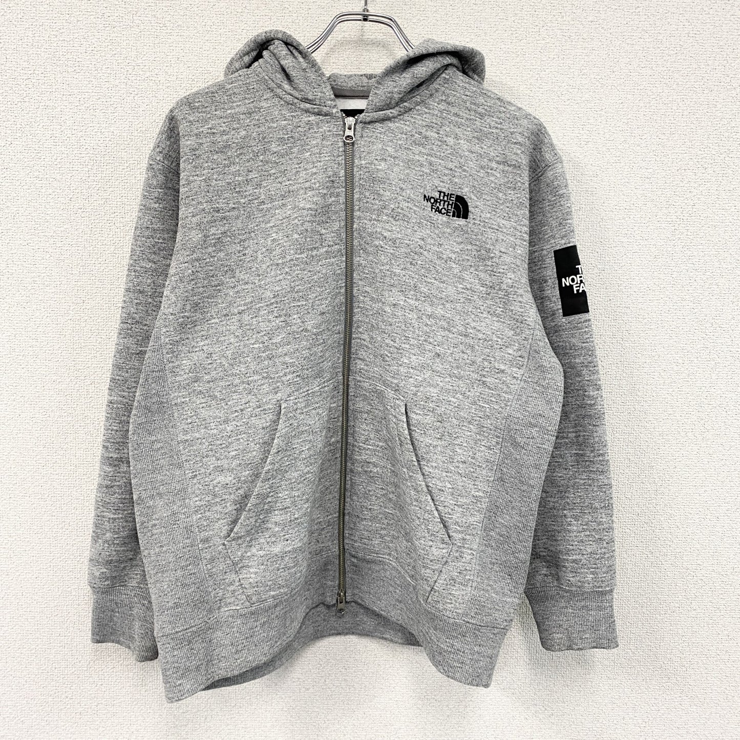 THE NORTH FACE　ザ・ノースフェイス　フルジップスウェットパーカー/フーディー　グレー　Mサイズ