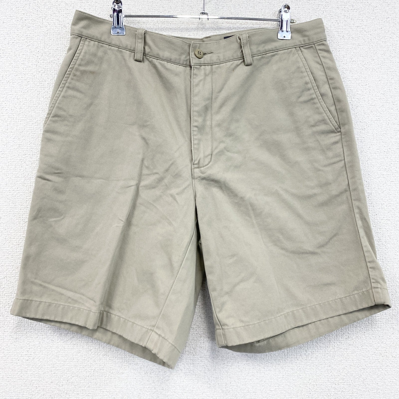 Eddie Bauer　エディーバウアー　ハーフパンツ/ショートパンツ　チノショーツ　アイボリー　W34サイズ