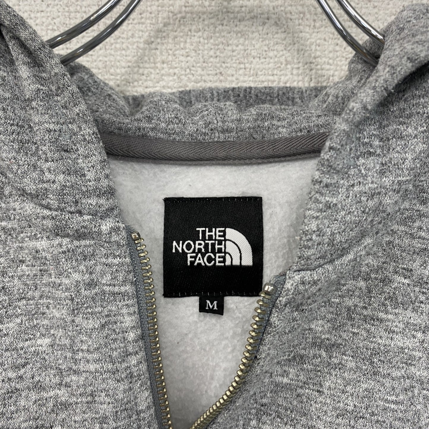 THE NORTH FACE　ザ・ノースフェイス　フルジップスウェットパーカー/フーディー　グレー　Mサイズ