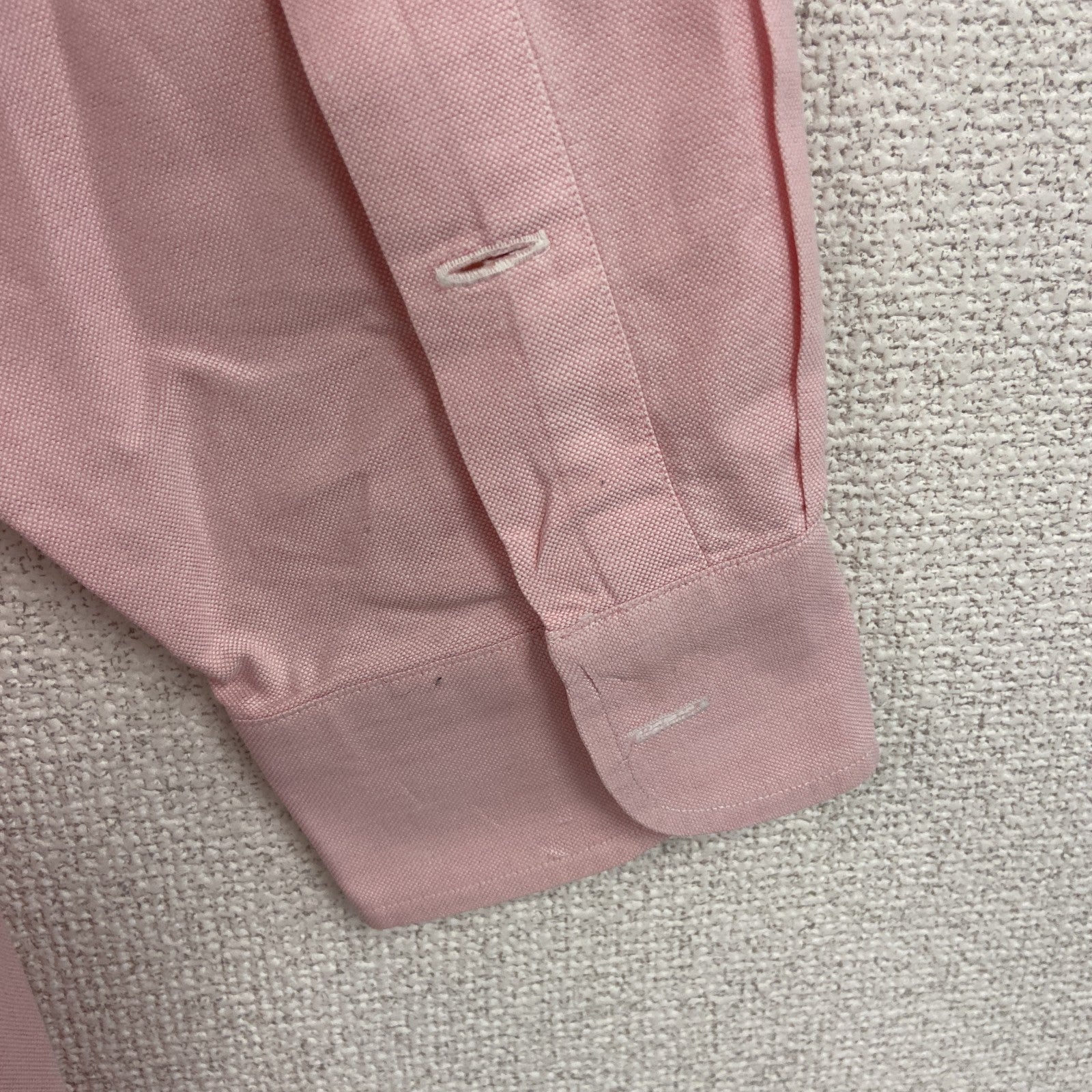 Ralph Lauren　ラルフローン　長袖ボタンダウンシャツ　刺繡ロゴ　ピンク　Mサイズ