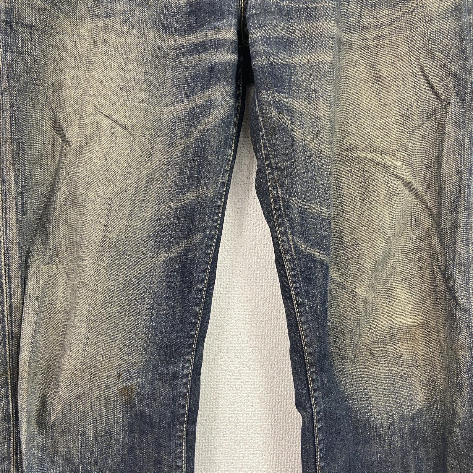 Levi's　リーバイス　502　デニムパンツ/ジーンズ　ジップフライ　鬼ヒゲ　縦落ち　インディゴ　W33サイズ