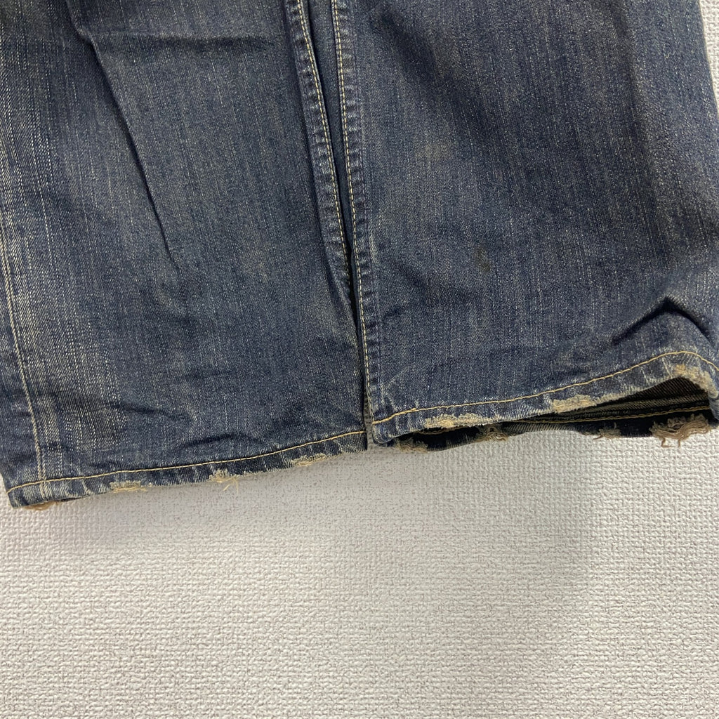 Levi's　リーバイス　502　デニムパンツ/ジーンズ　ジップフライ　鬼ヒゲ　縦落ち　インディゴ　W33サイズ