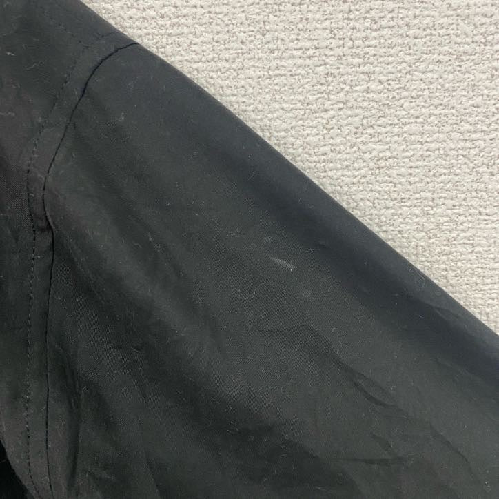 NAUTICA　ノーティカ　フルジップブルゾン　刺繡ロゴ　黒　ブラック　2XLサイズ