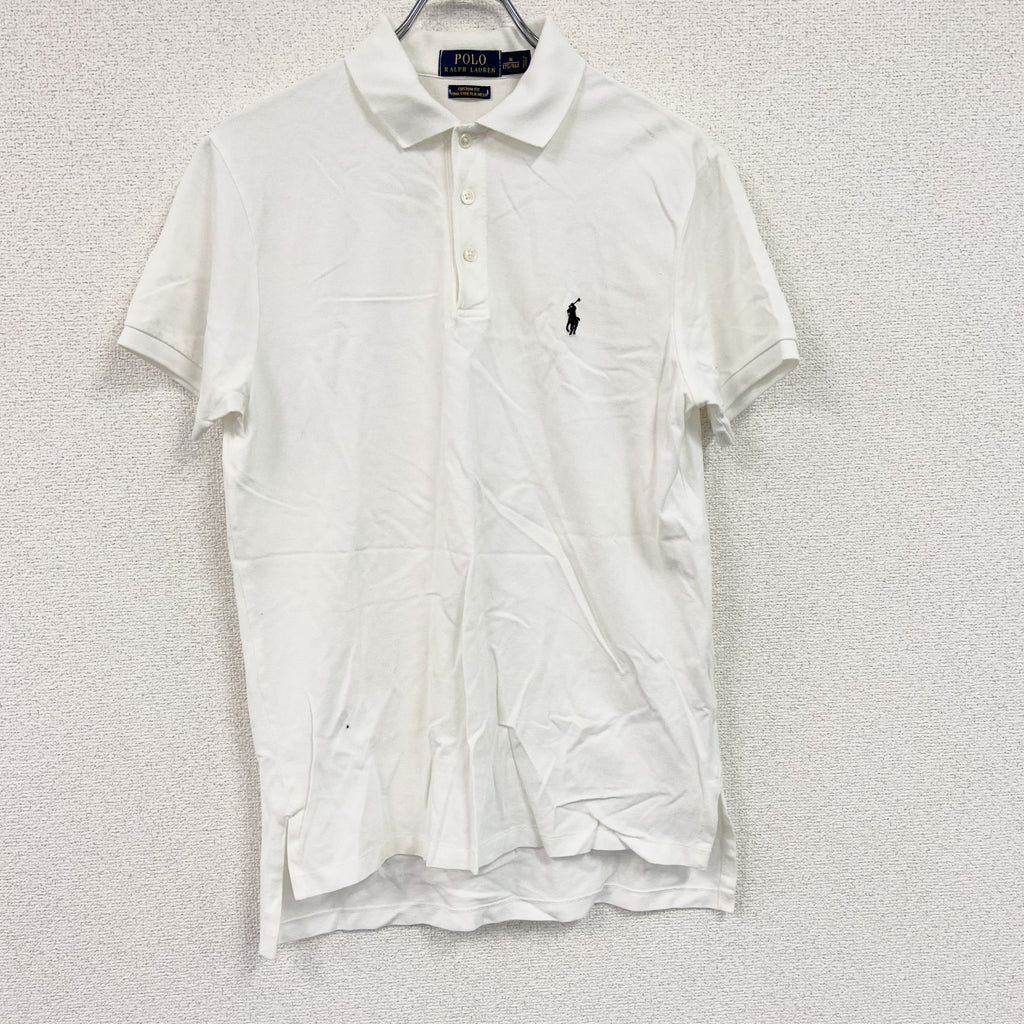 POLO Ralph Lauren　ラルフローレン　半袖ポロシャツ　白　ホワイト　Mサイズ
