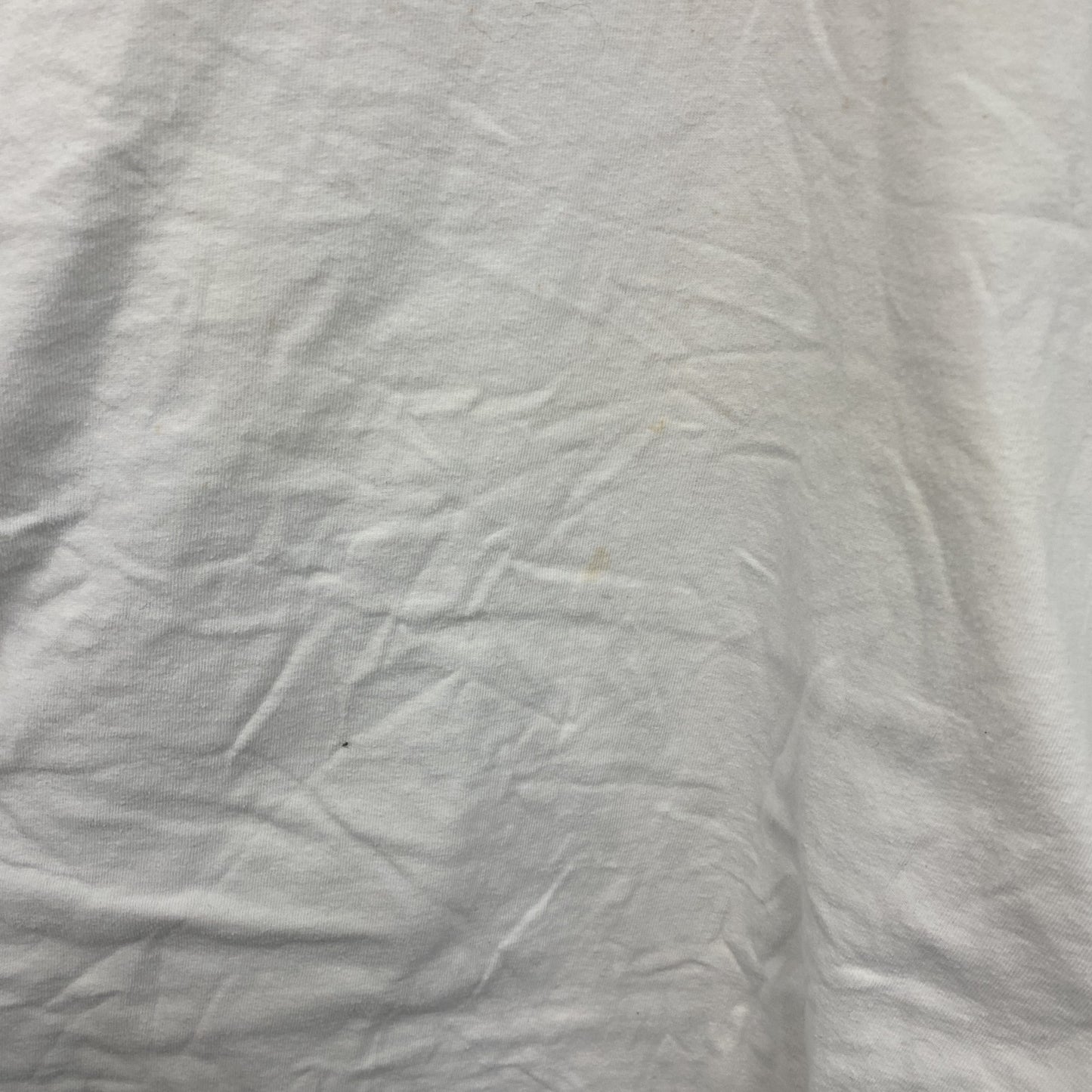 00s　Hanes　ヘインズ　長袖プリントTシャツ　ヴィンテージ　RED DJ　白　ホワイト　
