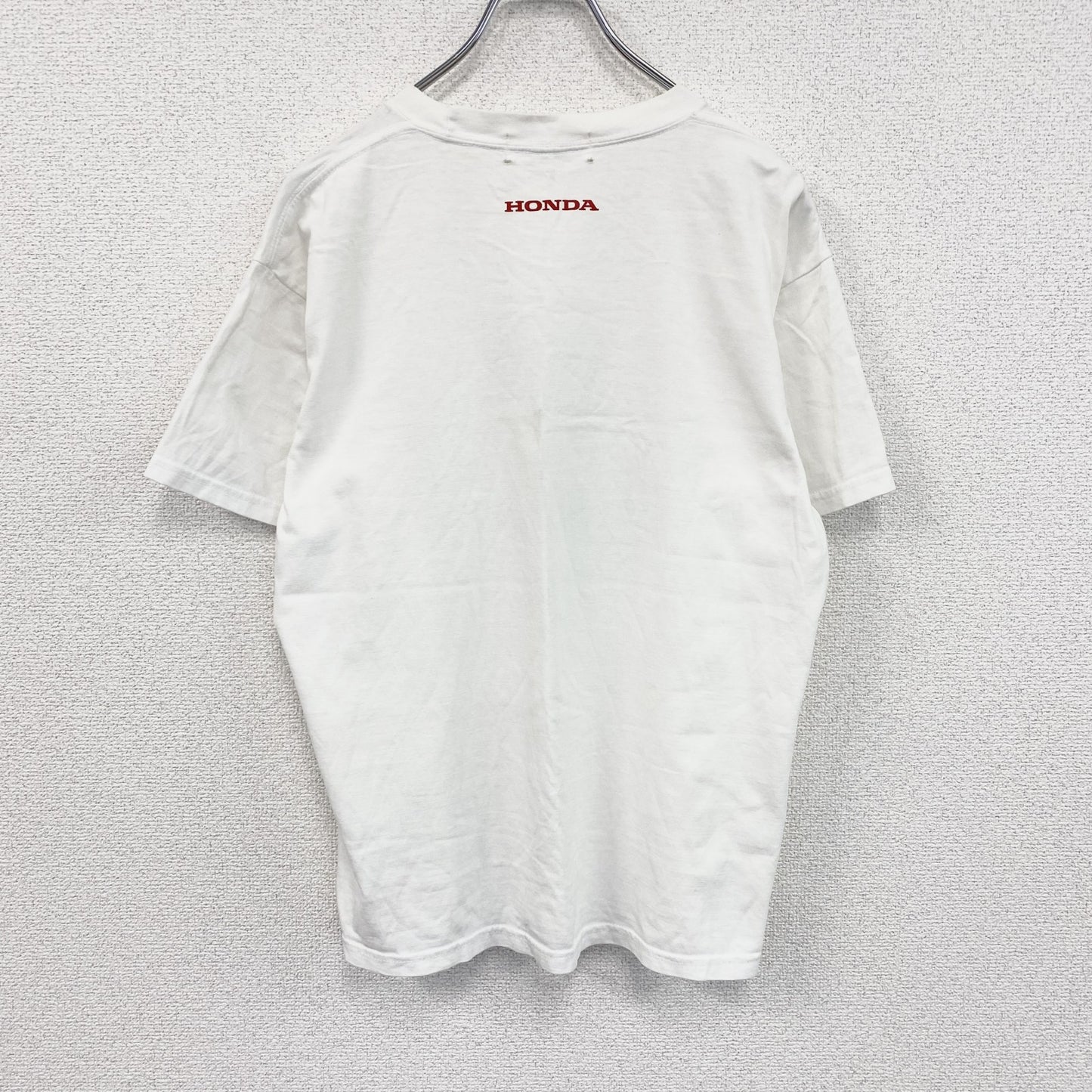 00s　HONDA　ホンダ　ASIMO　アシモ　半袖プリントTシャツ　ヴィンテージ　白　ホワイト　Mサイズ