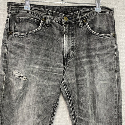 Lee　リー　デニムパンツ/ジーンズ　ジップフライ　黒　ブラック　32サイズ