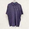 POLO by Ralph Lauren　ラルフローレン　半袖ポロシャツ　刺繡ロゴ　紫　パープル　XLサイズ