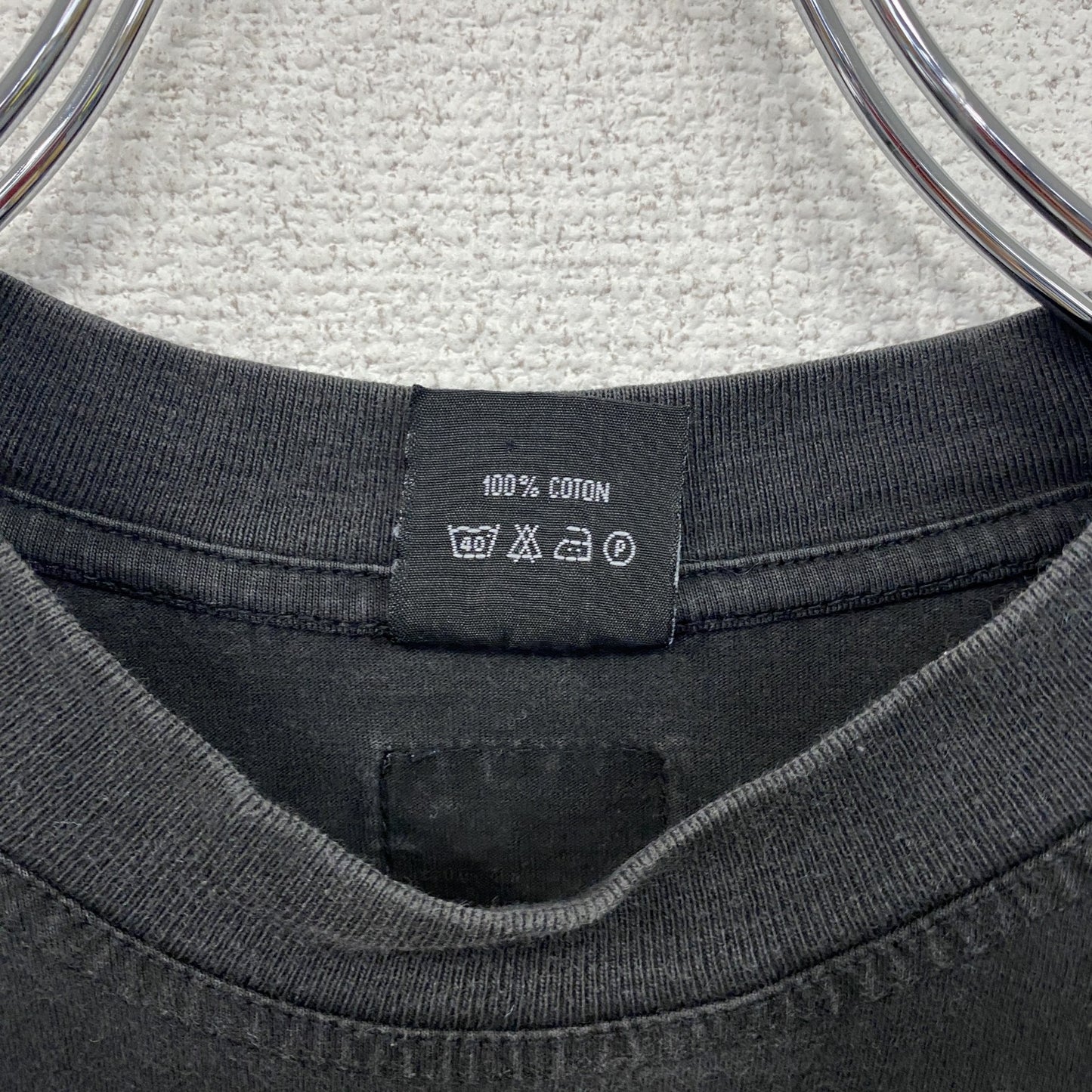 90s～　TAKA MAKA　長袖プリントTシャツ　ユーロヴィンテージ　黒　ブラック　2XLサイズ