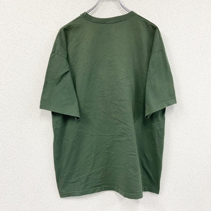 90s～　オクトーバーフェス　半袖Tシャツ　刺繍デザイン　ヴィンテージ　カーキ