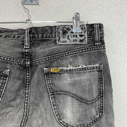 Lee　リー　デニムパンツ/ジーンズ　ジップフライ　黒　ブラック　32サイズ