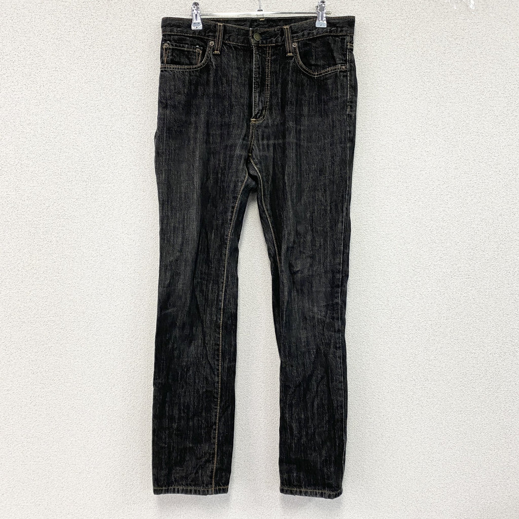 EDWIN　エドウィン　402　デニムパンツ/ジーンズ　ジップフライ　黒　ブラック　31サイズ
