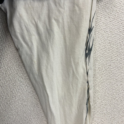 RERIZZO　レリッツォ　長袖Tシャツ/ロンT　レイヤードデザイン　ブラックレター　両面プリント　黒　ブラック　LLサイズ