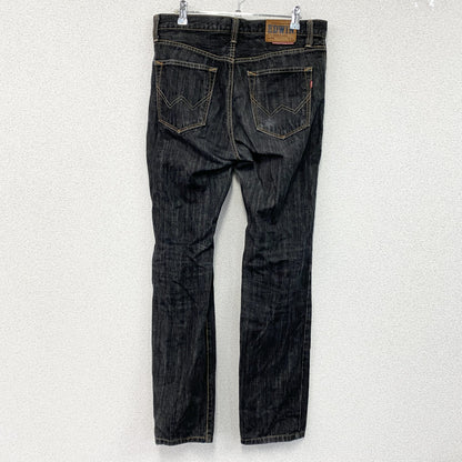 EDWIN　エドウィン　402　デニムパンツ/ジーンズ　ジップフライ　黒　ブラック　31サイズ